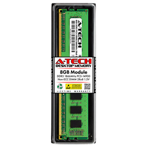 PHOENIX RAM 8GB DDR3 1600MHz PC3-12800U – Modulo Singolo DIMM 240 Pin, CL11, 1.5V, Per Desktop Intel E AMD