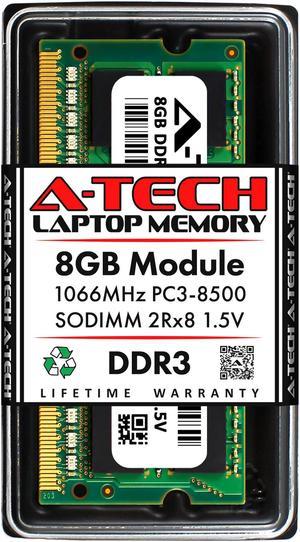 8GB RAM Replacement for Hynix HMT41GS6AFR8C-G7, HMT41GS6BFR8C-G7, HMT41GS6MFR8C-G7 | DDR3 1066MHz PC3-8500 SODIMM 2Rx8 Laptop Memory