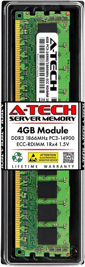 4GB RAM Replacement for Samsung M393B5270QB0-CMA | DDR3 1866MHz PC3-14900 ECC RDIMM 1Rx4 Server Memory