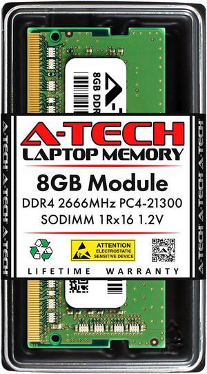 8GB RAM Replacement for Crucial CT8G4SFRA266.C4 | DDR4 2666MHz PC4-21300 SODIMM 1Rx16 Laptop Memory