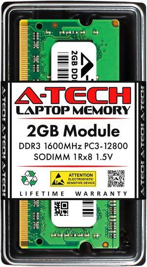 2GB RAM Replacement for Synology RAM1600DDR3-2G | DDR3 1600MHz PC3-12800 SODIMM 1Rx8 Laptop Memory