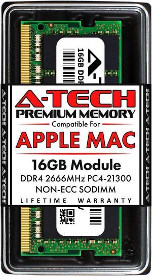 A-Tech 16GB RAM for Apple iMac (2019, 2020), Mac mini (Late 2018, Early 2020) | DDR4 2666MHz PC4-21300 SODIMM 260-Pin Memory Upgrade