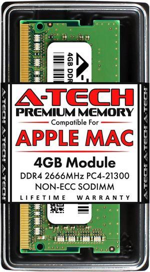 A-Tech 4GB RAM for Apple iMac (2019, 2020), Mac mini (Late 2018, Early 2020) | DDR4 2666MHz PC4-21300 SODIMM 260-Pin Memory Upgrade