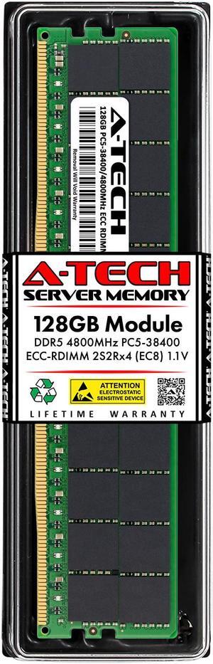 128GB RAM Replacement for Samsung M321RAGA0B20-CWK, M321RAGA0B20-CWKZJ | DDR5 4800MHz PC5-38400 ECC RDIMM 2S2Rx4 (4Rx4 3DS/TSV) Server Memory