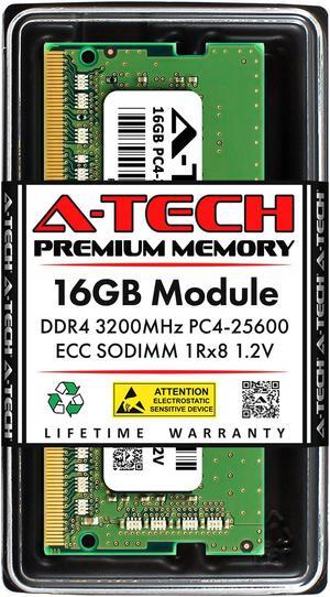 16GB RAM Replacement for Hynix HMAA2GS7CJR8N-XN | DDR4 3200MHz PC4-25600 ECC SODIMM 1Rx8 NAS Microserver Memory