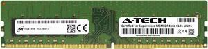 Supermicro Certified MEM-DR416L-CL01-UN24 | Micron 16GB PC4-19200 DDR4 2400MHz 2Rx8 Non-ECC DIMM 288-Pin Desktop Memory RAM