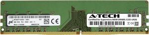 Supermicro Certified MEM-DR480L-CL02-UN26 | Micron MTA8ATF1G64AZ-2G6E1 | 8GB PC4-21300 DDR4 2666MHz 1Rx8 Non-ECC DIMM 288-Pin Desktop Memory RAM