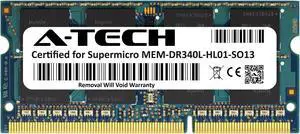 Supermicro Certified MEM-DR340L-HL01-SO13 | Hynix 4GB PC3-10600 DDR3 1333MHz 2Rx8 Non-ECC SODIMM 204-Pin Laptop Memory RAM