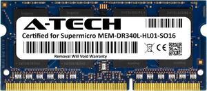 Supermicro Certified MEM-DR340L-HL01-SO16 | Hynix HMT351S6EFR8A-PB | 4GB PC3-12800 DDR3 1600MHz 2Rx8 Non-ECC SODIMM 204-Pin Laptop Memory RAM