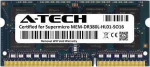 Supermicro Certified MEM-DR380L-HL01-SO16 | Hynix 8GB PC3-12800 DDR3 1600MHz 2Rx8 Non-ECC SODIMM 204-Pin Laptop Memory RAM