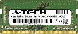 Supermicro Certified MEM-DR480L-SL02-SO26 | Samsung 8GB PC4-21300 DDR4 2666MHz 1Rx8 Non-ECC SODIMM 260-Pin Laptop Memory RAM
