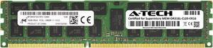 Supermicro Certified MEM-DR316L-CL03-ER16 | Micron MT36KSF2G72PZ-1G6N1 | 16GB PC3-12800 DDR3 1600MHz 2Rx4 Dual Rank ECC RDIMM Registered 240-Pin Server Memory RAM