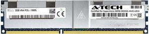 Supermicro Certified MEM-DR332L-HL01-LR13 | Hynix 32GB PC3-10600 DDR3 1333MHz 4Rx4 Quad Rank ECC LRDIMM Load Reduced 240-Pin Server Memory RAM