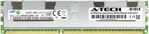 Supermicro Certified MEM-DR332L-SL02-ER13 | Samsung M393B4G70DM0-YH9 | 32GB PC3-10600 DDR3 1333MHz 4Rx4 Quad Rank ECC RDIMM Registered 240-Pin Server Memory RAM