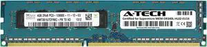 Supermicro Certified MEM-DR340L-HL02-EU16 | Hynix HMT351U7CFR8C-PB | 4GB PC3-12800 DDR3 1600MHz 2Rx8 Dual Rank ECC Unbuffered UDIMM 240-Pin Server Memory RAM