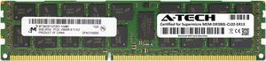 Supermicro Certified MEM-DR380L-CL02-ER13 | Micron MT36KSF1G72PZ-1G4M1 | 8GB PC3-10600 DDR3 1333MHz 2Rx4 Dual Rank ECC RDIMM Registered 240-Pin Server Memory RAM