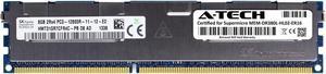 Supermicro Certified MEM-DR380L-HL02-ER16 | Hynix HMT31GR7CFR4C-PB | 8GB PC3-12800 DDR3 1600MHz 2Rx4 Dual Rank ECC RDIMM Registered 240-Pin Server Memory RAM