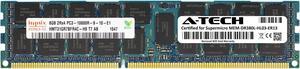Supermicro Certified MEM-DR380L-HL03-ER13 | Hynix HMT31GR7BFR4C-H9 | 8GB PC3-10600 DDR3 1333MHz 2Rx4 Dual Rank ECC RDIMM Registered 240-Pin Server Memory RAM