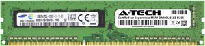 Supermicro Certified MEM-DR380L-SL02-EU16 | Samsung M391B1G73QH0-YK0 | 8GB PC3-12800 DDR3 1600MHz 2Rx8 Dual Rank ECC Unbuffered UDIMM 240-Pin Server Memory RAM
