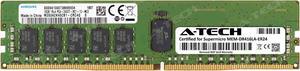 Supermicro Certified MEM-DR416LA-ER24 | Samsung M393A2K40CB1-CRC | 16GB PC4-19200 DDR4 2400MHz 1Rx4 Single Rank ECC RDIMM Registered 288-Pin Server Memory RAM