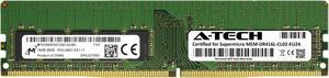 Supermicro Certified MEM-DR416L-CL02-EU24 | Micron MTA18ASF2G72AZ-2G3B1 | 16GB PC4-19200 DDR4 2400MHz 2Rx8 Dual Rank ECC Unbuffered UDIMM 288-Pin Server Memory RAM