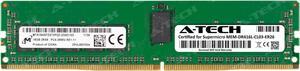 Supermicro Certified MEM-DR416L-CL03-ER26 | Micron MTA18ASF2G72PDZ-2G6D1 | 16GB PC4-21300 DDR4 2666MHz 2Rx8 Dual Rank ECC RDIMM Registered 288-Pin Server Memory RAM