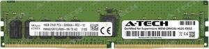 Supermicro Certified MEM-DR416L-HL01-ER32 | Hynix HMA82GR7CJR8N-XN | 16GB PC4-25600 DDR4 3200MHz 2Rx8 Dual Rank ECC RDIMM Registered 288-Pin Server Memory RAM