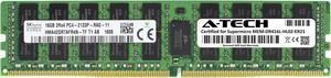 Supermicro Certified MEM-DR416L-HL02-ER21 | Hynix HMA42GR7AFR4N-TF | 16GB PC4-17000 DDR4 2133MHz 2Rx4 Dual Rank ECC RDIMM Registered 288-Pin Server Memory RAM