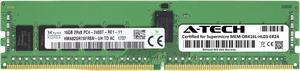 Supermicro Certified MEM-DR416L-HL03-ER24 | Hynix HMA82GR7AFR8N-UH | 16GB PC4-19200 DDR4 2400MHz 2Rx8 Dual Rank ECC RDIMM Registered 288-Pin Server Memory RAM