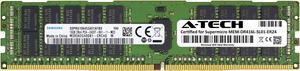 Supermicro Certified MEM-DR416L-SL01-ER24 | Samsung M393A2G40DB1-CRC | 16GB PC4-19200 DDR4 2400MHz 2Rx4 Dual Rank ECC RDIMM Registered 288-Pin Server Memory RAM