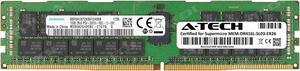 Supermicro Certified MEM-DR416L-SL03-ER26 | Samsung M393A2G40EB2-CTD | 16GB PC4-21300 DDR4 2666MHz 2Rx4 Dual Rank ECC RDIMM Registered 288-Pin Server Memory RAM