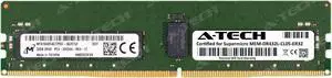 Supermicro Certified MEM-DR432L-CL05-ER32 | Micron MTA18ASF4G72PDZ-3G2E1 | 32GB PC4-25600 DDR4 3200MHz 2Rx8 Dual Rank ECC RDIMM Registered 288-Pin Server Memory RAM