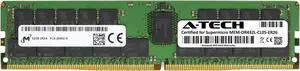 Supermicro Certified MEM-DR432L-CL05-ER26 | Micron 32GB PC4-21300 DDR4 2666MHz 2Rx4 Dual Rank ECC RDIMM Registered 288-Pin Server Memory RAM