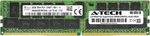 Supermicro Certified MEM-DR432L-HL01-ER24 | Hynix HMA84GR7MFR4N-UH | 32GB PC4-19200 DDR4 2400MHz 2Rx4 Dual Rank ECC RDIMM Registered 288-Pin Server Memory RAM