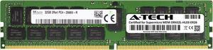 Supermicro Certified MEM-DR432L-HL03-ER26 | Hynix 32GB PC4-21300 DDR4 2666MHz 2Rx4 Dual Rank ECC RDIMM Registered 288-Pin Server Memory RAM