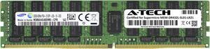 Supermicro Certified MEM-DR432L-SL01-LR21 | Samsung M386A4G40DM0-CPB | 32GB PC4-17000 DDR4 2133MHz 4Rx4 Quad Rank ECC LRDIMM Load Reduced 288-Pin Server Memory RAM