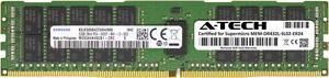 Supermicro Certified MEM-DR432L-SL02-ER24 | Samsung M393A4K40CB1-CRC | 32GB PC4-19200 DDR4 2400MHz 2Rx4 Dual Rank ECC RDIMM Registered 288-Pin Server Memory RAM