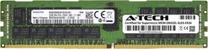 Supermicro Certified MEM-DR432L-SL03-ER26 | Samsung M393A4K40CB2-CTD | 32GB PC4-21300 DDR4 2666MHz 2Rx4 Dual Rank ECC RDIMM Registered 288-Pin Server Memory RAM