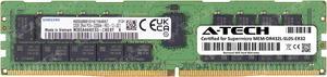 Supermicro Certified MEM-DR432L-SL05-ER32 | Samsung M393A4K40EB3-CWE | 32GB PC4-25600 DDR4 3200MHz 2Rx4 Dual Rank ECC RDIMM Registered 288-Pin Server Memory RAM