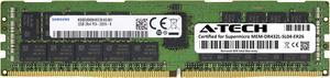Supermicro Certified MEM-DR432L-SL04-ER26 | Samsung 32GB PC4-21300 DDR4 2666MHz 2Rx4 Dual Rank ECC RDIMM Registered 288-Pin Server Memory RAM