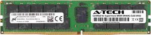 Supermicro Certified MEM-DR464L-CL02-ER32 | Micron MTA36ASF8G72PZ-3G2B2 | 64GB PC4-25600 DDR4 3200MHz 2Rx4 Dual Rank ECC RDIMM Registered 288-Pin Server Memory RAM