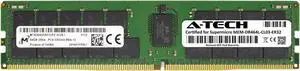 Supermicro Certified MEM-DR464L-CL03-ER32 | Micron MTA36ASF8G72PZ-3G2E1 | 64GB PC4-25600 DDR4 3200MHz 2Rx4 Dual Rank ECC RDIMM Registered 288-Pin Server Memory RAM