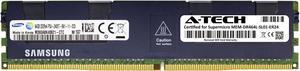 Supermicro Certified MEM-DR464L-SL01-ER24 | Samsung M393A8K40B21-CTC | 64GB PC4-19200 DDR4 2400MHz 2S2Rx4 (4Rx4) 3DS/TSV Quad Rank ECC RDIMM Registered 288-Pin Server Memory RAM