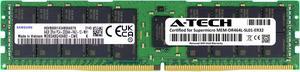 Supermicro Certified MEM-DR464L-SL01-ER32 | Samsung M393A8G40AB2-CWE | 64GB PC4-25600 DDR4 3200MHz 2Rx4 Dual Rank ECC RDIMM Registered 288-Pin Server Memory RAM
