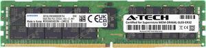 Supermicro Certified MEM-DR464L-SL03-ER32 | Samsung M393A8G40CB4-CWE | 64GB PC4-25600 DDR4 3200MHz 2Rx4 Dual Rank ECC RDIMM Registered 288-Pin Server Memory RAM