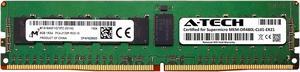 Supermicro Certified MEM-DR480L-CL01-ER21 | Micron MTA18ASF1G72PZ-2G1A2 | 8GB PC4-17000 DDR4 2133MHz 1Rx4 Single Rank ECC RDIMM Registered 288-Pin Server Memory RAM