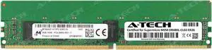 Supermicro Certified MEM-DR480L-CL02-ER26 | Micron MTA9ASF1G72PZ-2G6D1 | 8GB PC4-21300 DDR4 2666MHz 1Rx8 Single Rank ECC RDIMM Registered 288-Pin Server Memory RAM