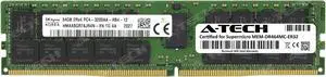 Supermicro Certified MEM-DR464MC-ER32 | Hynix HMAA8GR7AJR4N-XN | 64GB PC4-25600 DDR4 3200MHz 2Rx4 Dual Rank ECC RDIMM Registered 288-Pin Server Memory RAM