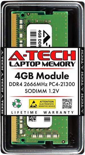 4GB RAM Replacement for HP 937356-800, L10598-850, L33259-001 | DDR4 2666MHz PC4-21300 SODIMM Laptop Memory