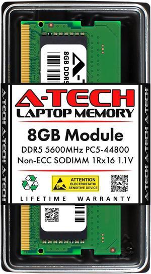 8GB RAM Replacement for Hynix HMCG66AGBSA, HMCG66AGBSA092N, HMCG66AGBSA095N | DDR5 5600MHz PC5-44800 SODIMM 1Rx16 Laptop Memory